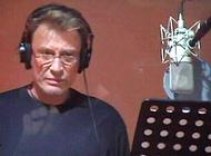 Johnny en studio d'enregistrement